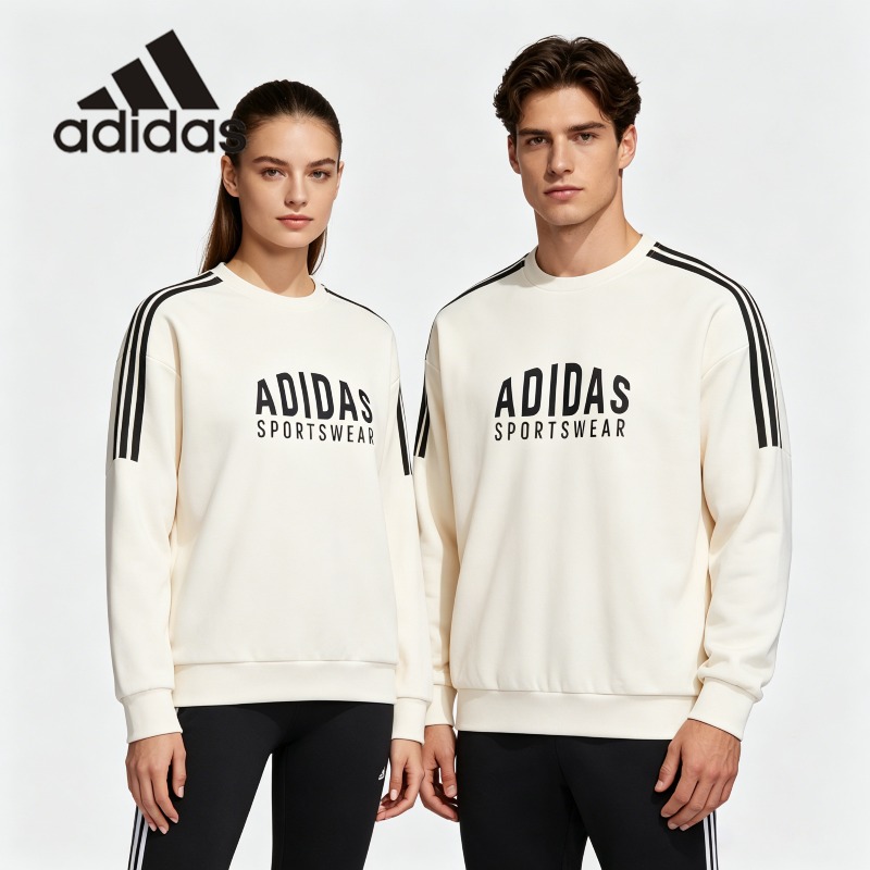 Street Fashion Adidas - adidas İki Renkli Kontrast Kapüşonlu Kazak