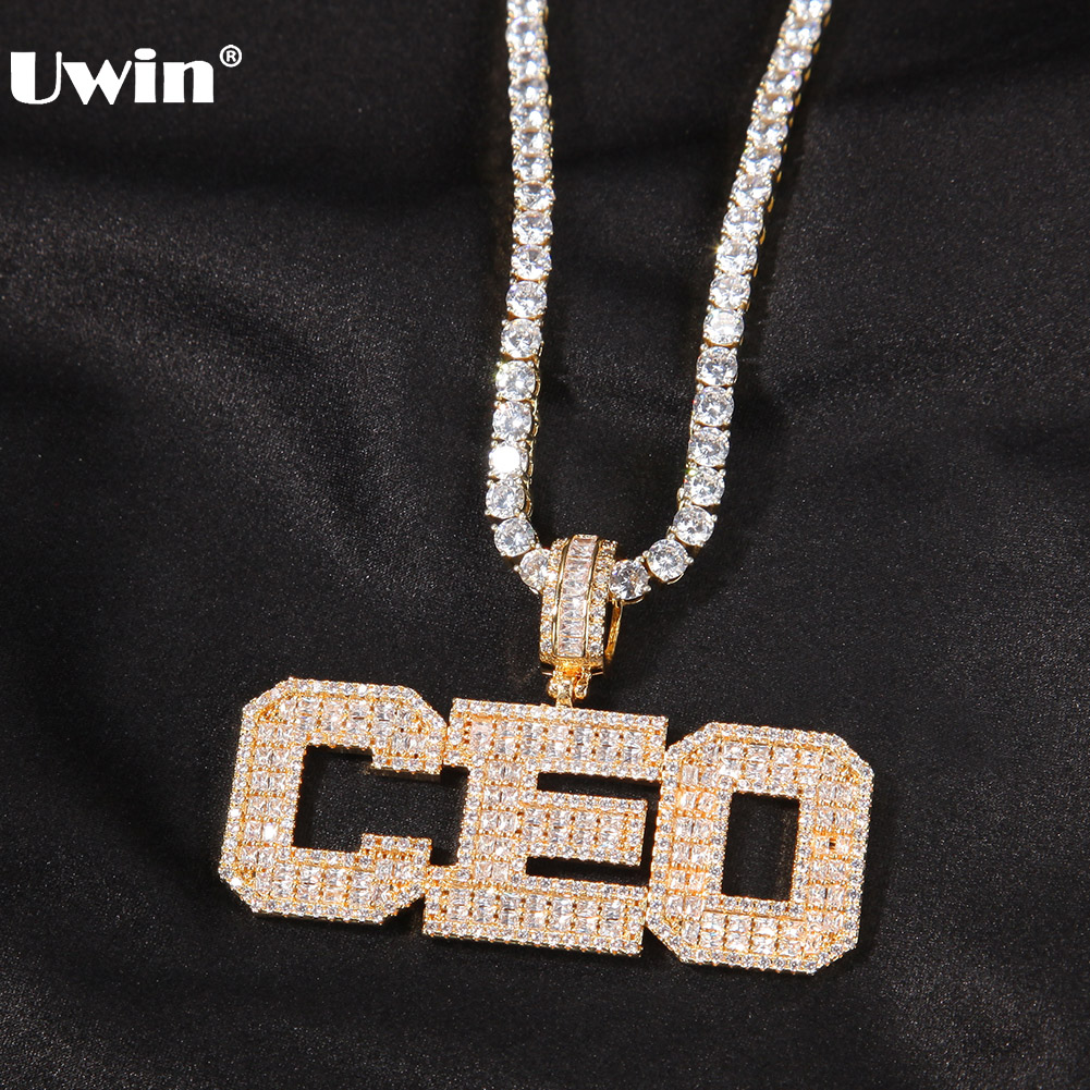 Street Fashion Necklace - UWIN özelleştirilmiş adı kadınlar için kolye