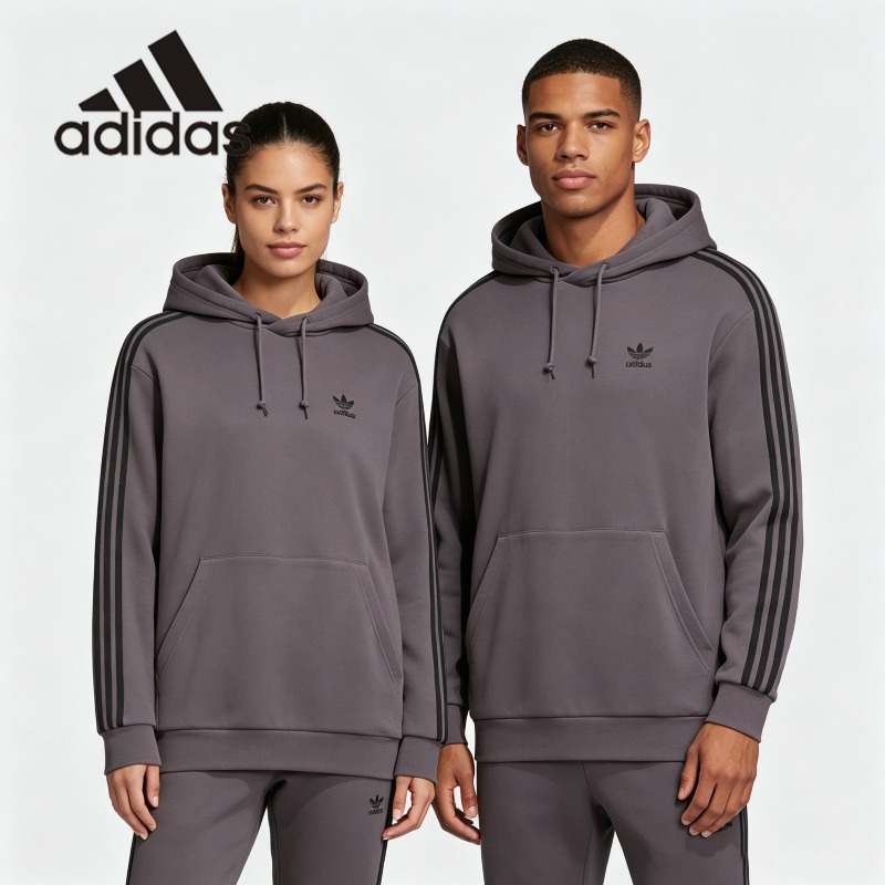 Street Fashion Adidas - adidas Asimetrik Etekli Y2K Kapüşonlu Üst
