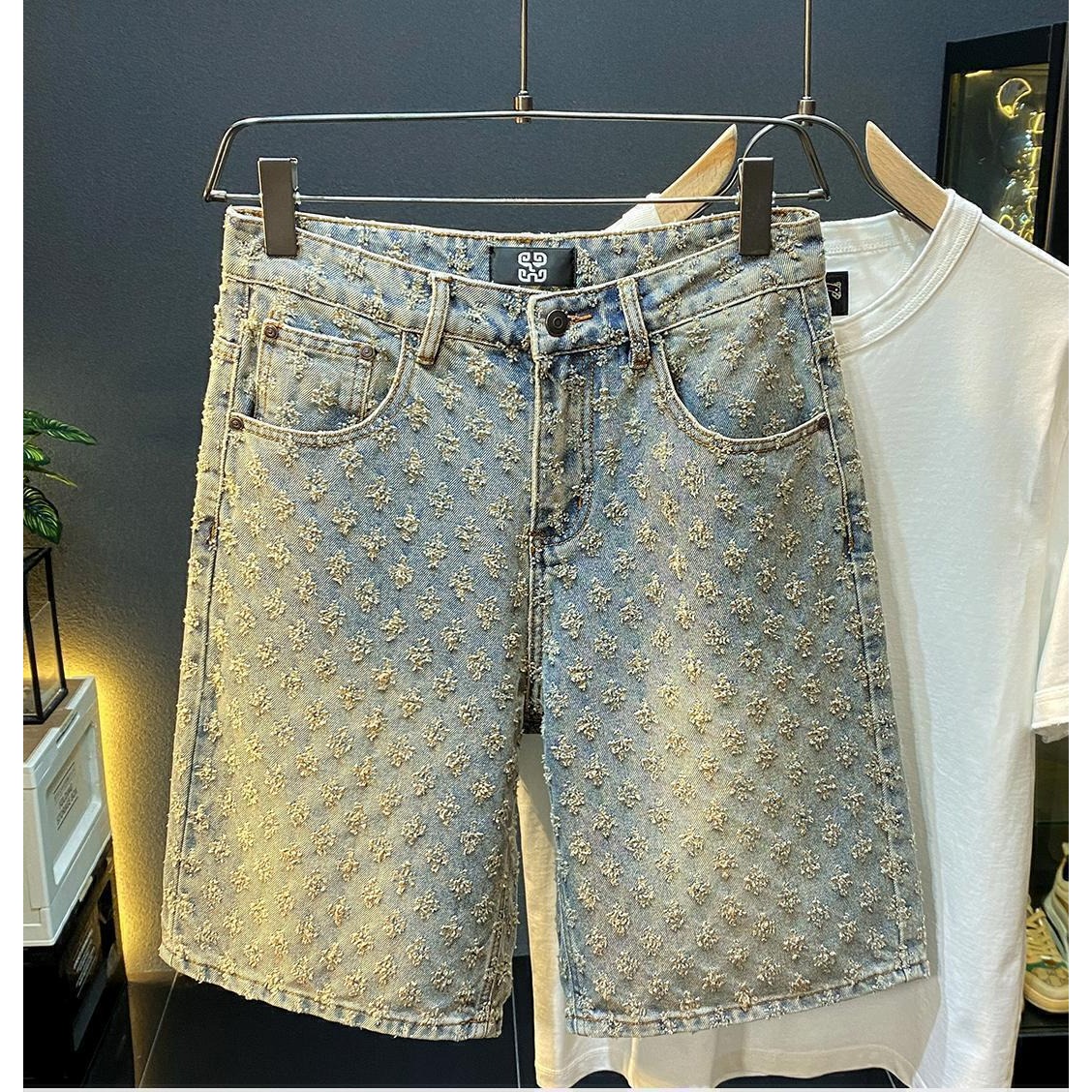 Street Fashion Jeans - Yazlık High Street Kot Şort Erkek