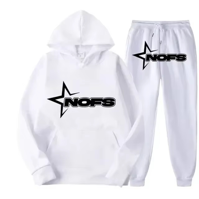 Street Fashion Art - 2026 Streetwear Erkek Kapüşonlu Sweatshirt Eşofman