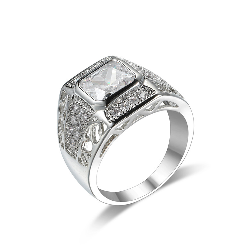 Street Fashion Rings - Lüks 925 Ayar Gümüş Hip Hop