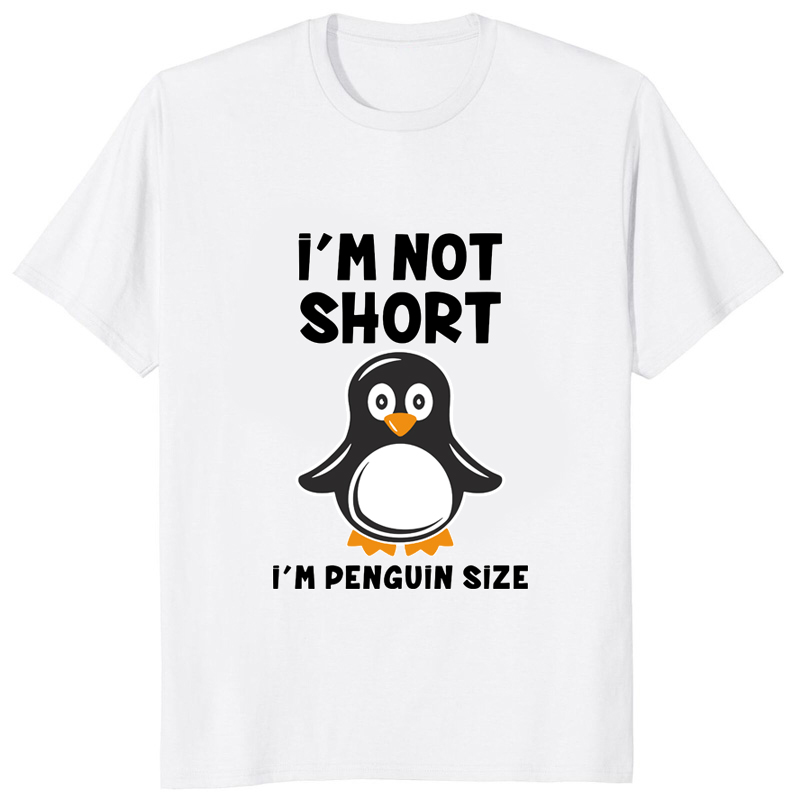 Street Fashion Art - Im değil kısa Im penguen boyutu