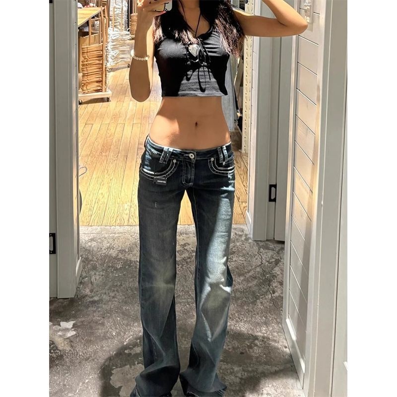 Bootcut Jeans Kadın Y2K Moda H - Street Fashion Week incelemesi ve fiyatı