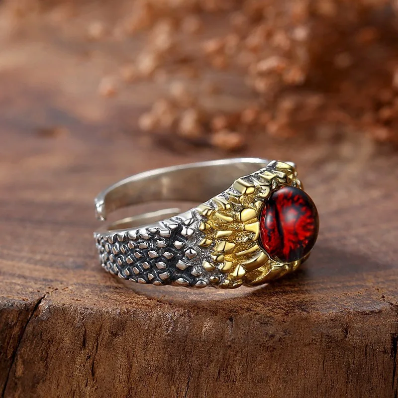 Tay gümüş 925 erkek yüzük Vint - Street Fashion Rings incelemesi ve fiyatı