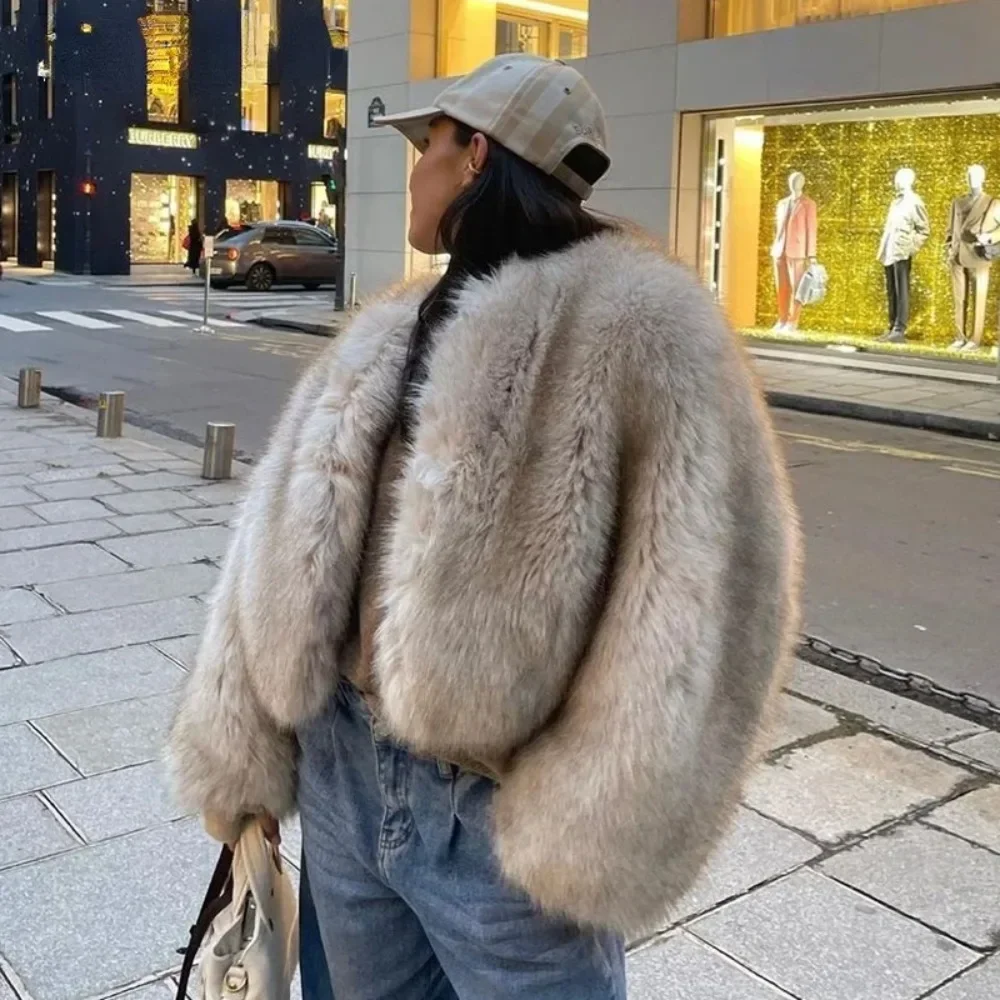 OFTBUY Taklit Kürk Ceket Kadın - Street Fashion Week incelemesi ve fiyatı