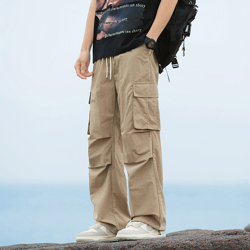Yaz erkek Gevşek Kargo Pantolo - Cargo Pant Wide incelemesi ve fiyatı