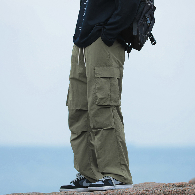 Yaz erkek Gevşek Kargo Pantolo - Cargo Pant Wide incelemesi ve fiyatı