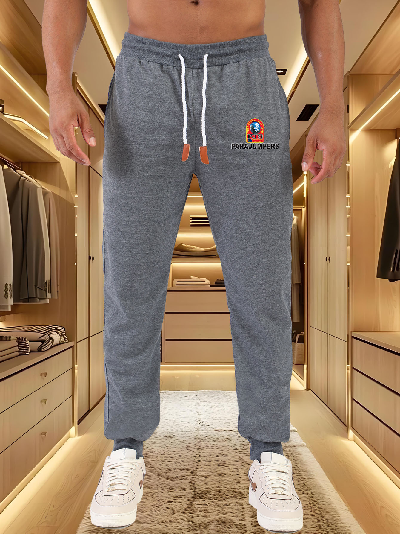 Erkekler koşucu pantolonu Para - Street Fashion Logo incelemesi ve fiyatı