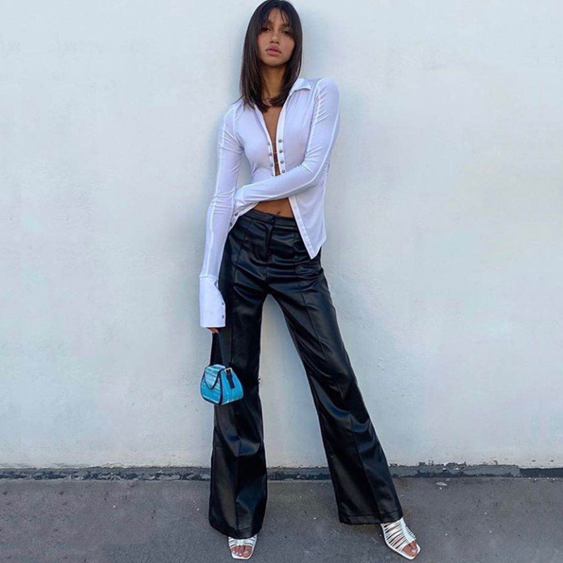 Çevre Dostu Yüksek Bel Düz Paç - Street Fashion Week incelemesi ve fiyatı