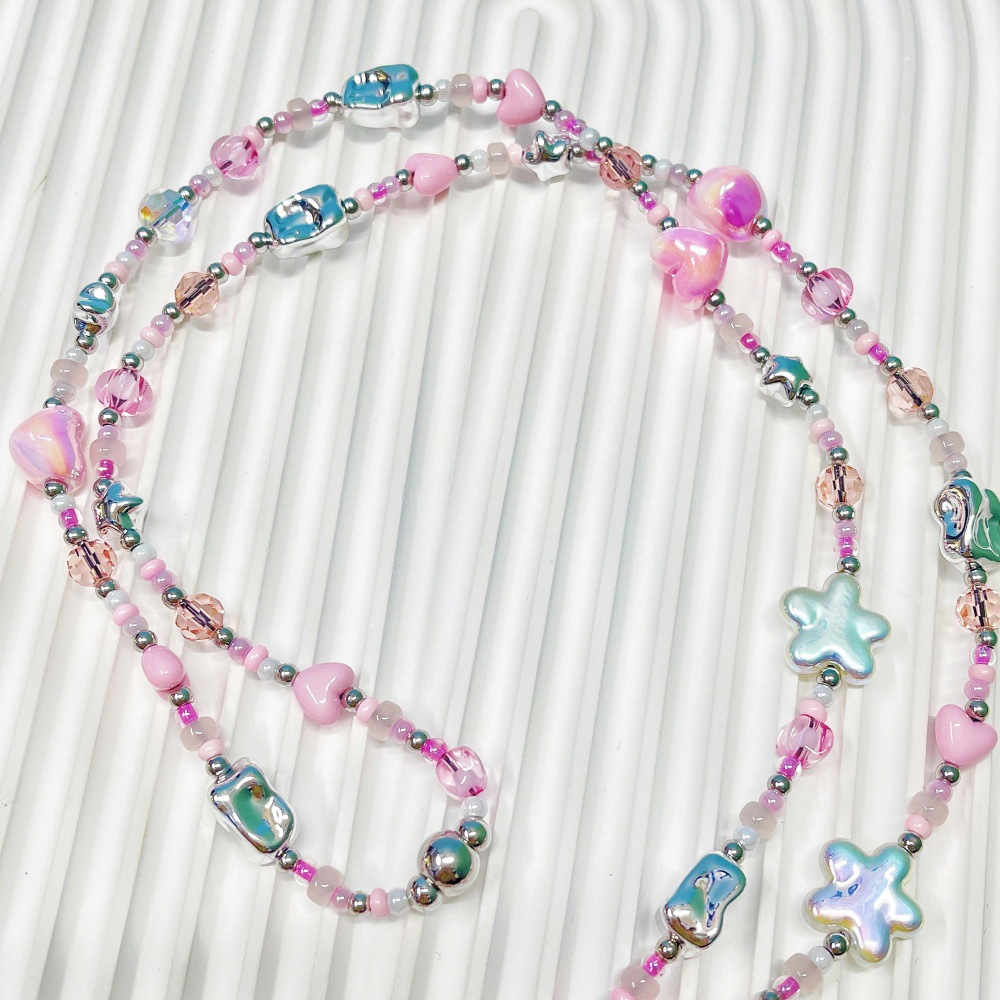 HERLOOK Pastel Y2K Kalp Yıldız - Street Fashion Necklace incelemesi ve fiyatı