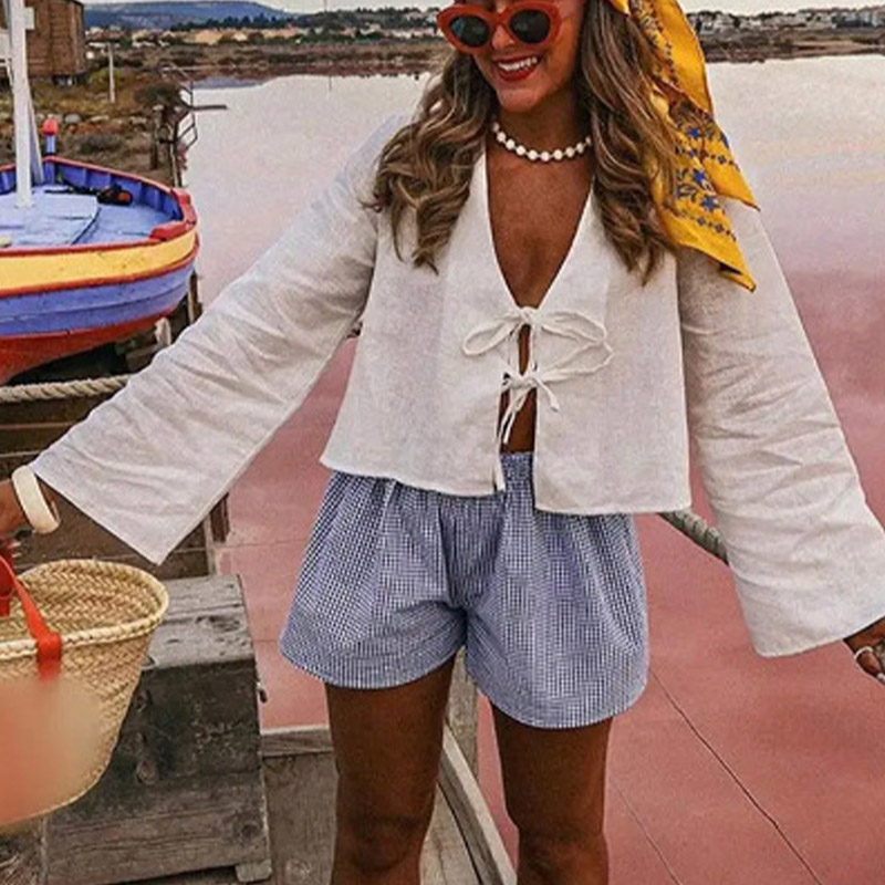 Yazlık bağcıklı gömlek kadın z - Street Fashion Necklace incelemesi ve fiyatı