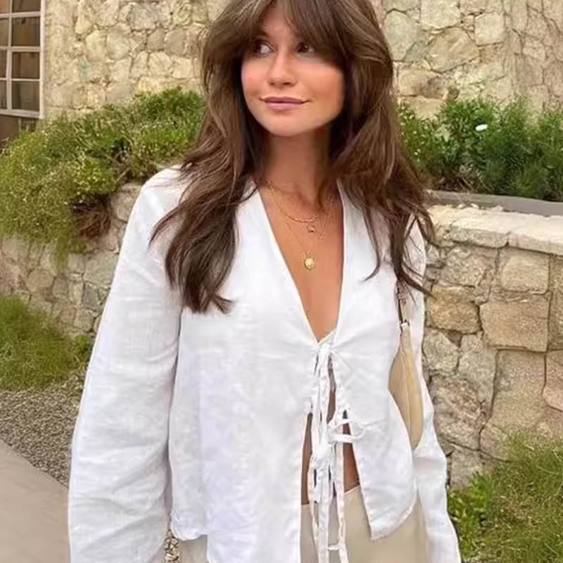 Yazlık bağcıklı gömlek kadın z - Street Fashion Necklace incelemesi ve fiyatı