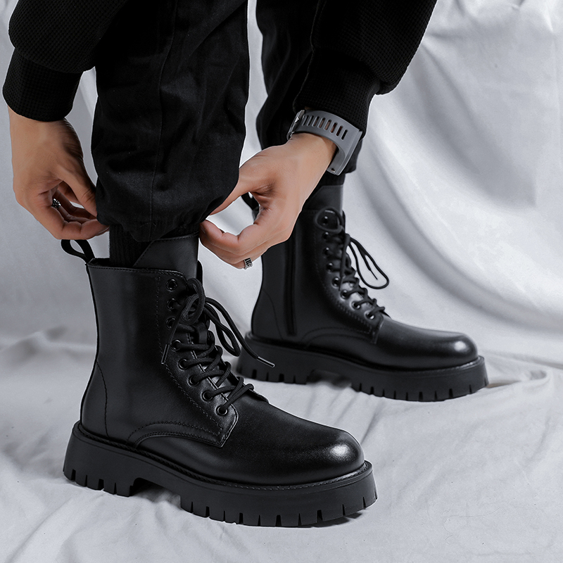 Erkek Lüks Moda Hakiki Deri Bo - Street Fashion Designer incelemesi ve fiyatı