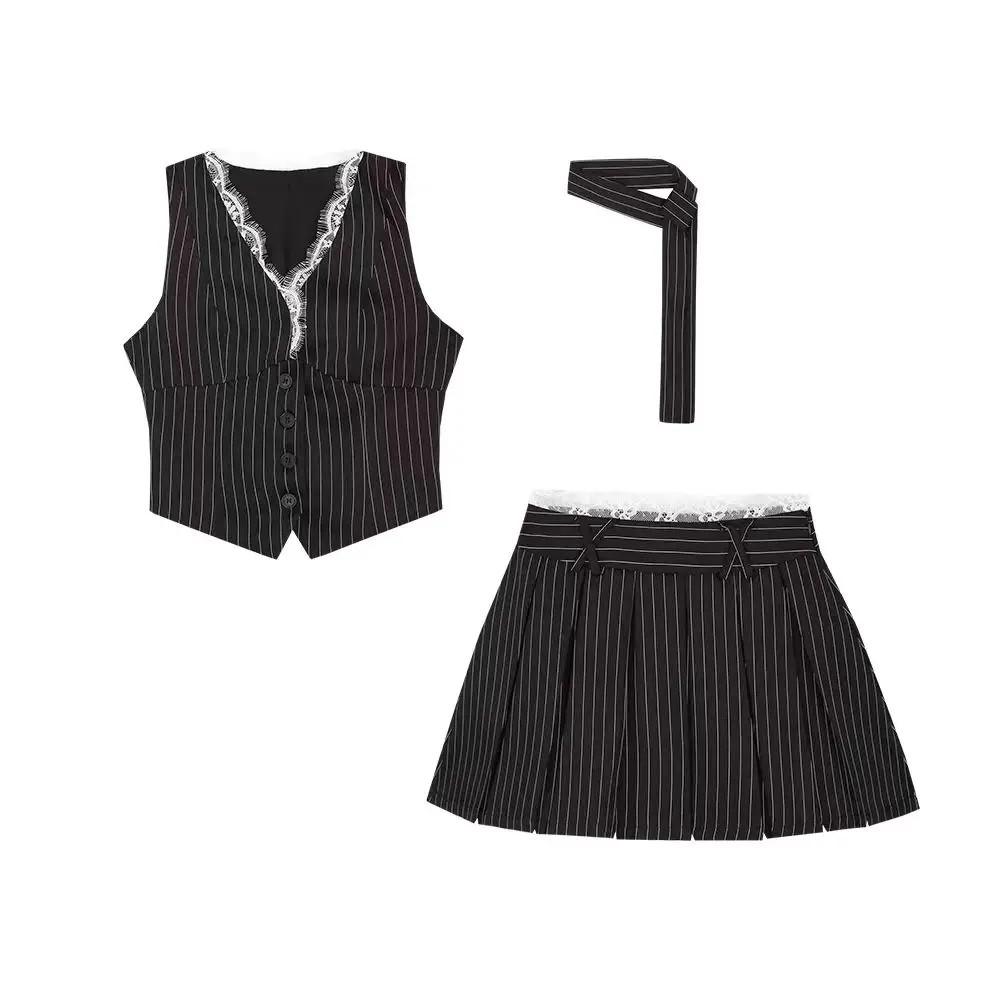 Seksi Dantel Retro 2 Parça Set - Street Fashion Necklace incelemesi ve fiyatı