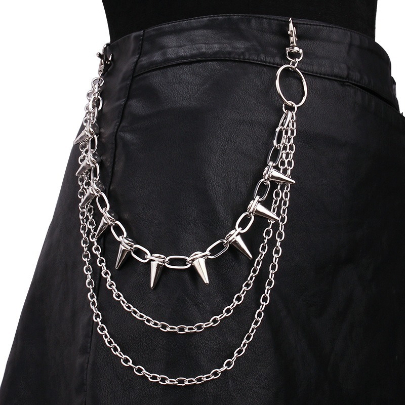 Hip Hop Punk Rock Metal Pantol - Street Fashion Necklace incelemesi ve fiyatı