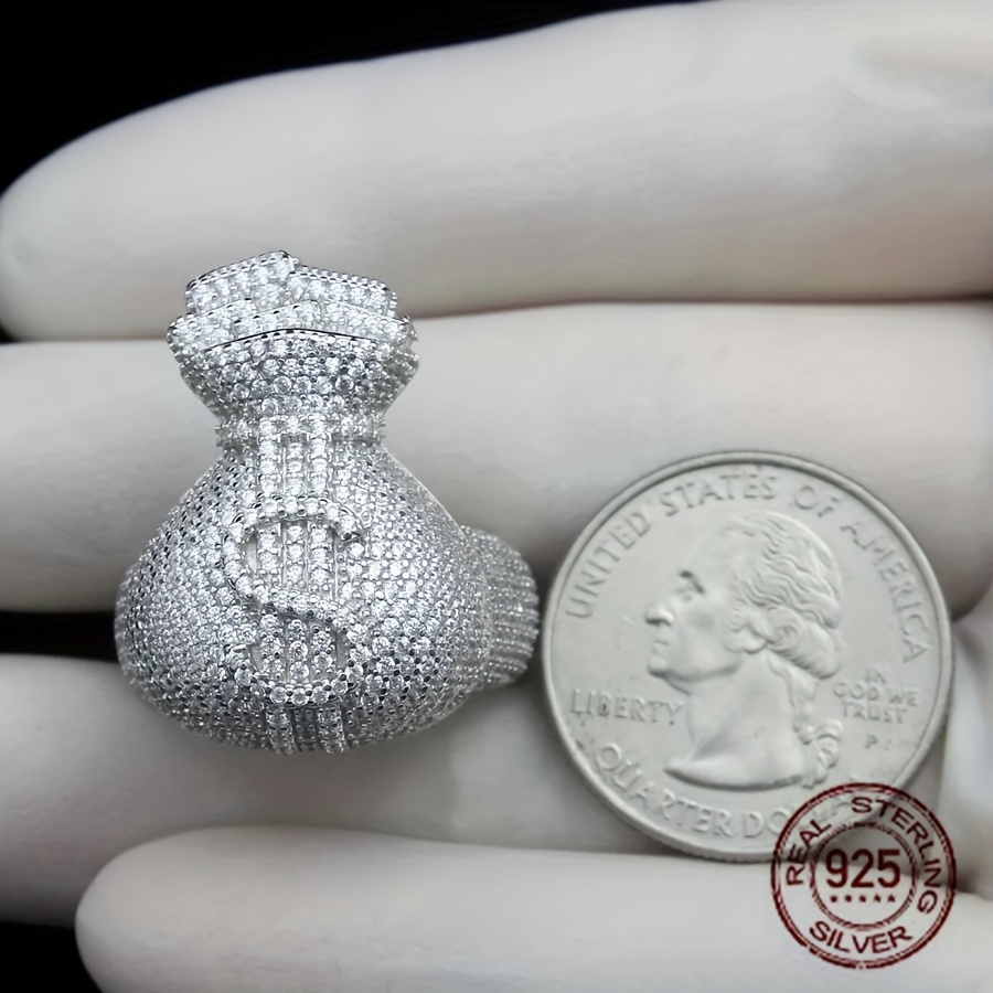 Benzersiz erkek 925 Ayar Simli - Street Fashion Rings incelemesi ve fiyatı