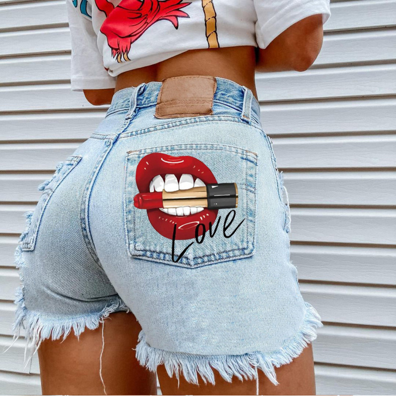 Yaz Modası Kadın Ruj Rengi Sok - Street Fashion Jeans incelemesi ve fiyatı