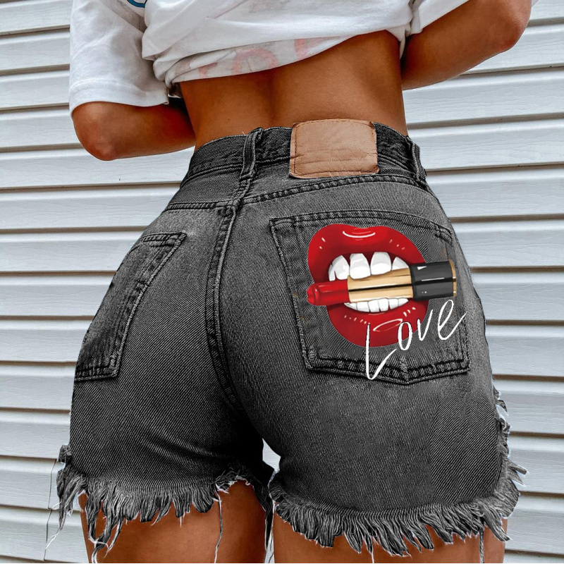 Yaz Modası Kadın Ruj Rengi Sok - Street Fashion Jeans incelemesi ve fiyatı