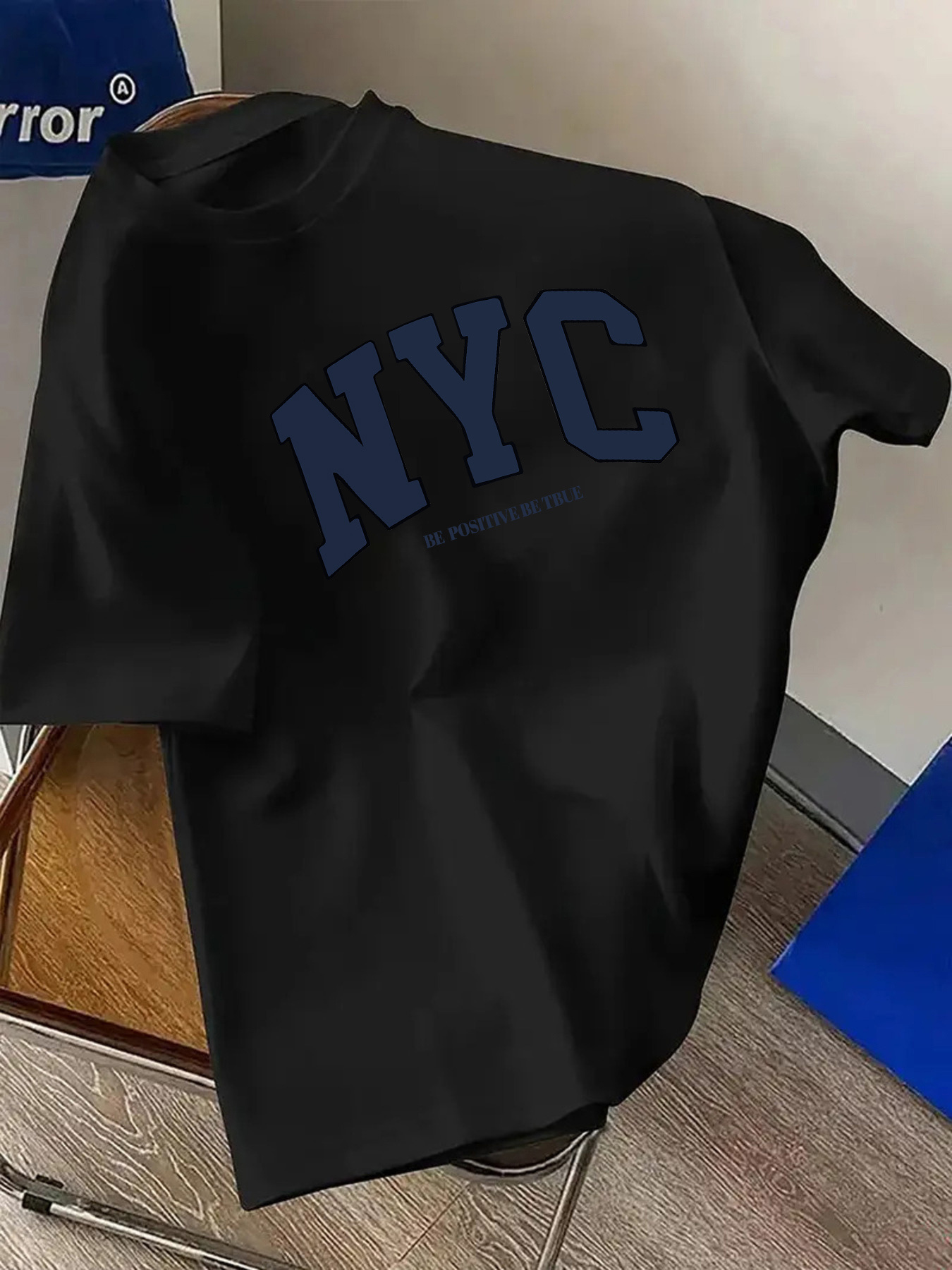 NYC Harfli Baskılı Yuvarlak Ya - Street Fashion Nyc incelemesi ve fiyatı