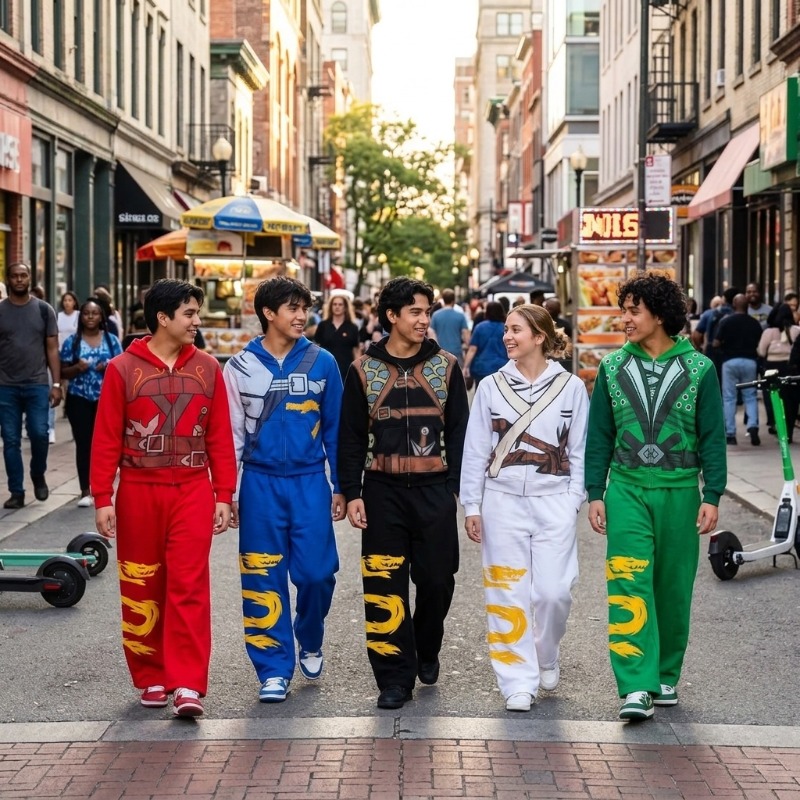 Ninja Savaşçı Zırhı Kapüşonlu  - Street Fashion Art incelemesi ve fiyatı