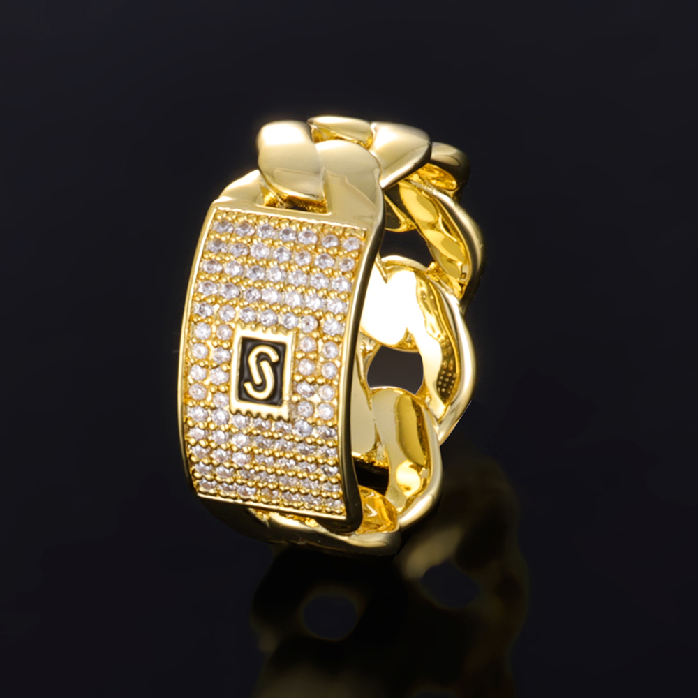 ESKEEM Buzlu Büyük Monaco Yüzü - Street Fashion Rings incelemesi ve fiyatı