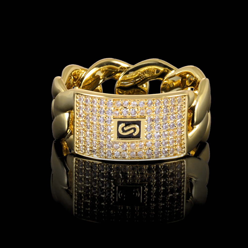ESKEEM Buzlu Büyük Monaco Yüzü - Street Fashion Rings incelemesi ve fiyatı