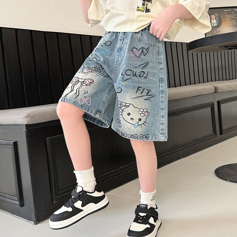 Yeni Yaz Kızlar Kot Şort Karik - Street Fashion Jeans incelemesi ve fiyatı