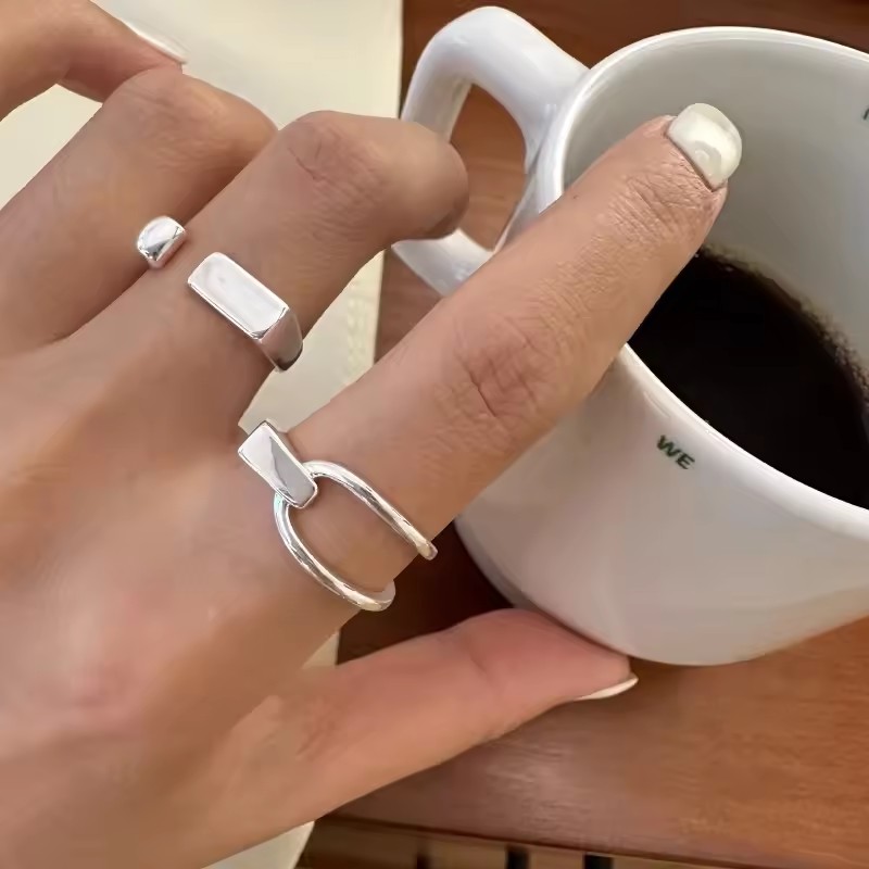 VENTFILLE 925 Ayar Gümüş Yüzük - Street Fashion Rings incelemesi ve fiyatı