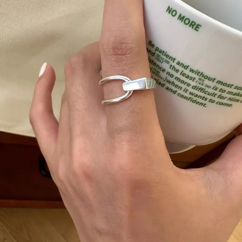 VENTFILLE 925 Ayar Gümüş Yüzük - Street Fashion Rings incelemesi ve fiyatı