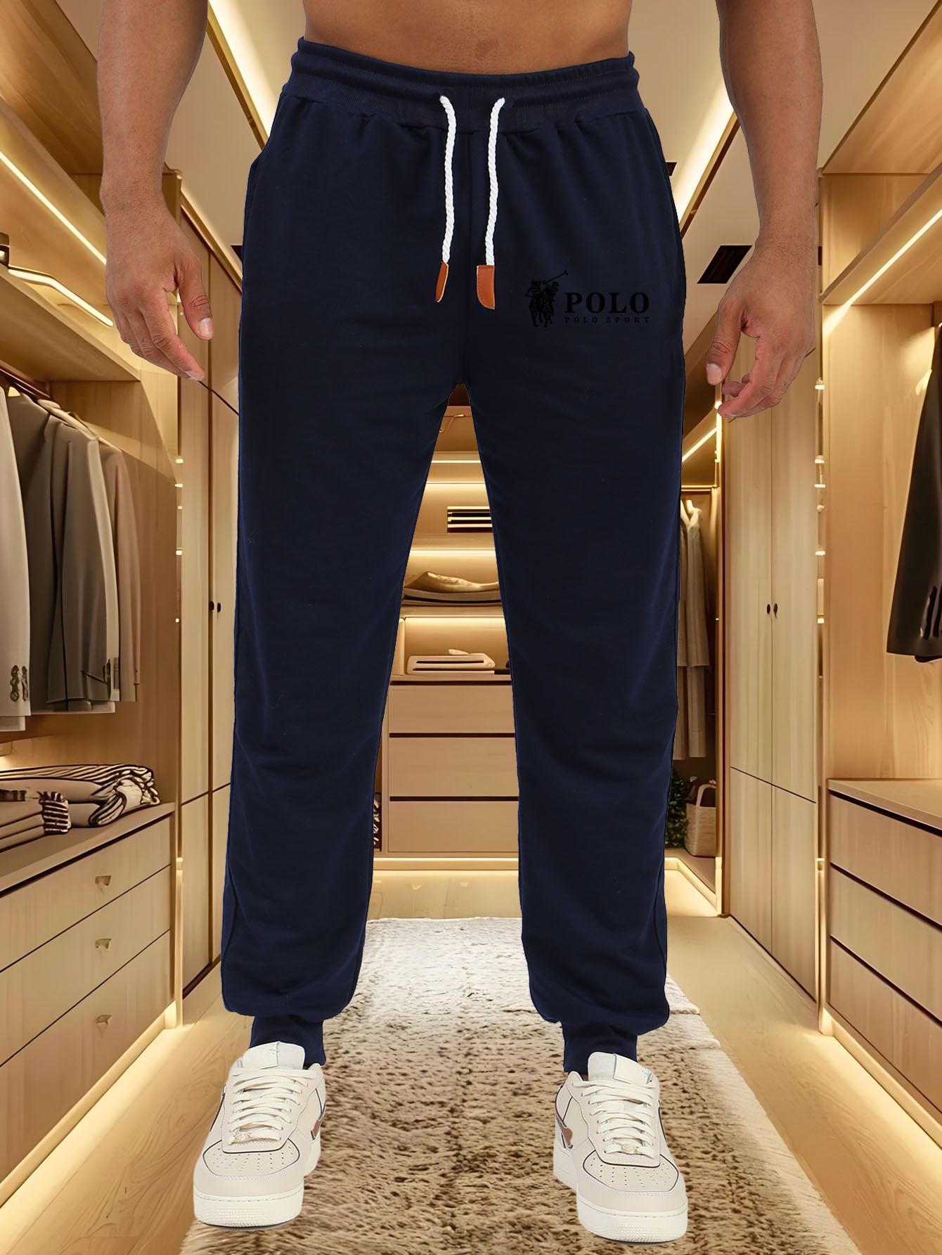 Erkekler Jogger Pantolon Klasi - Street Fashion Logo incelemesi ve fiyatı