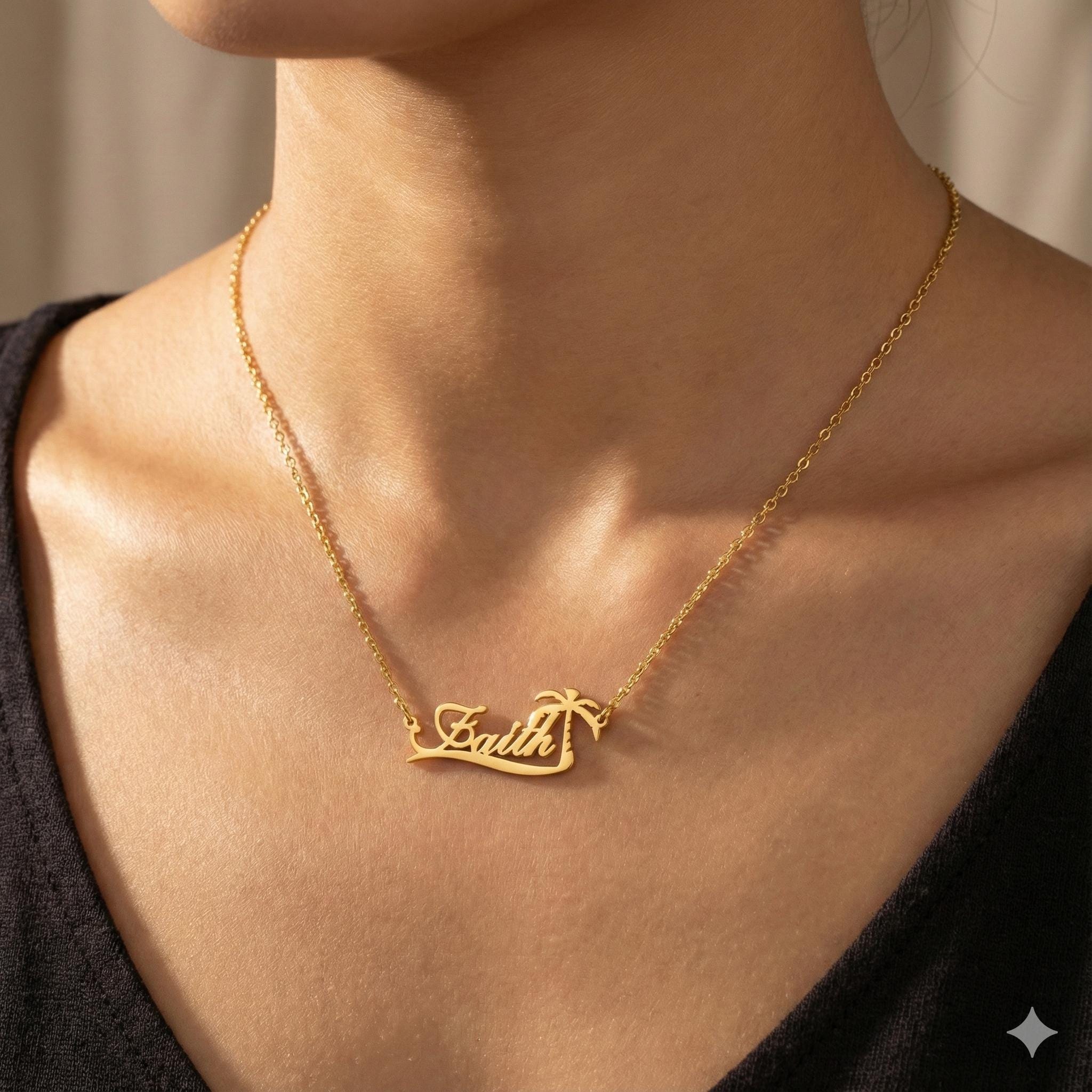 Özel Palmiye Ağacı İsimli Koly - Street Fashion Necklace incelemesi ve fiyatı