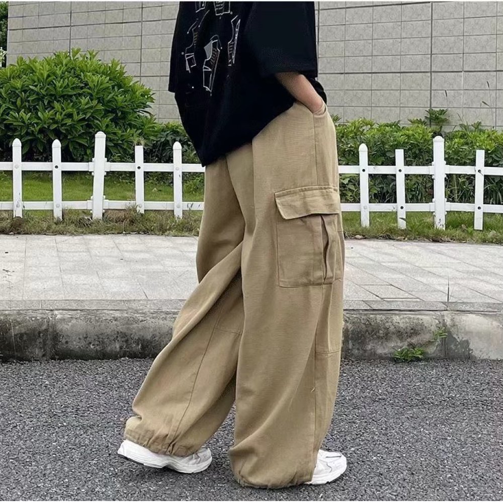 Japon Sokak Giyim Kargo Pantol - Cargo Pant Wide incelemesi ve fiyatı