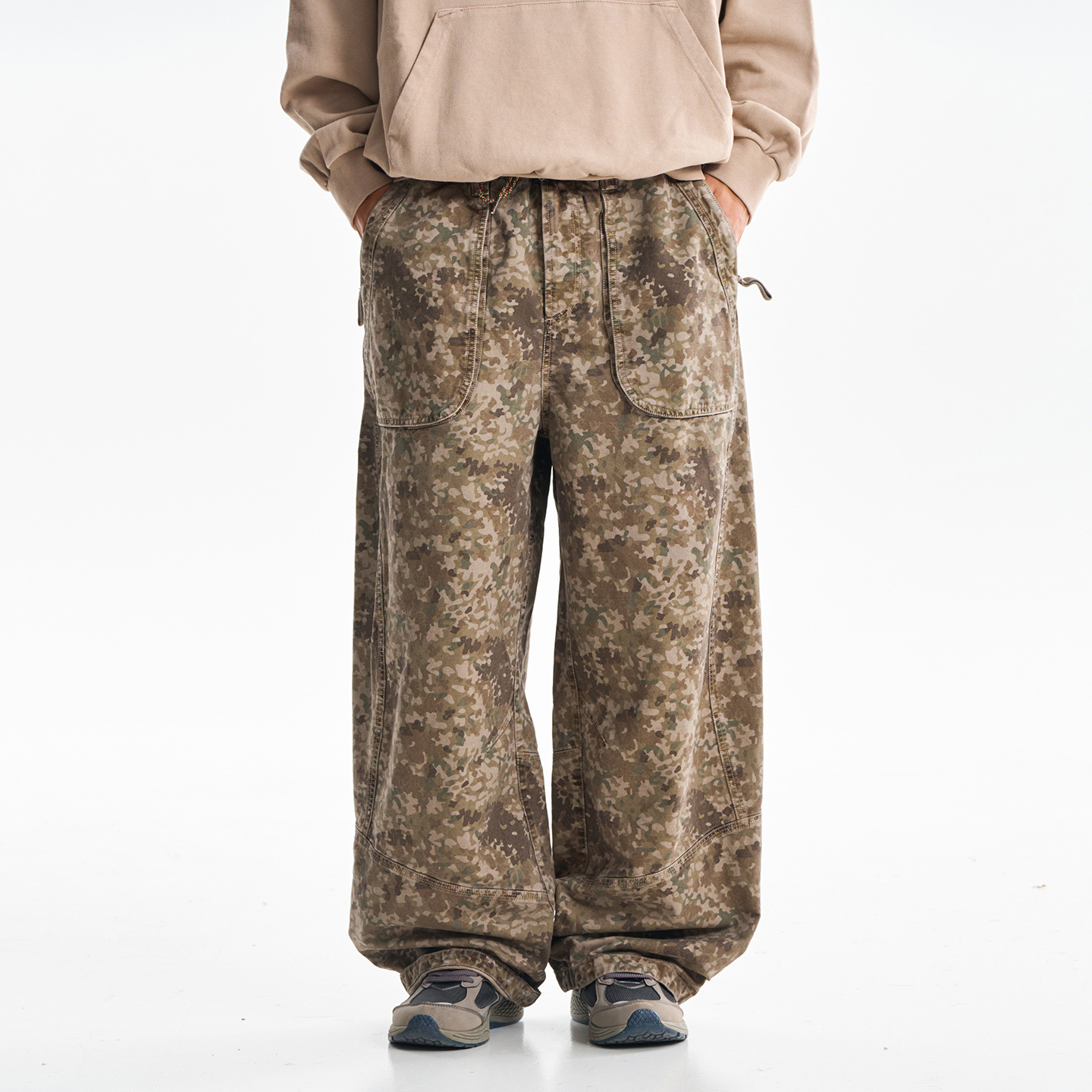 Yüksek Kaliteli Baskı Pamuk Ka - Cargo Pant Wide incelemesi ve fiyatı