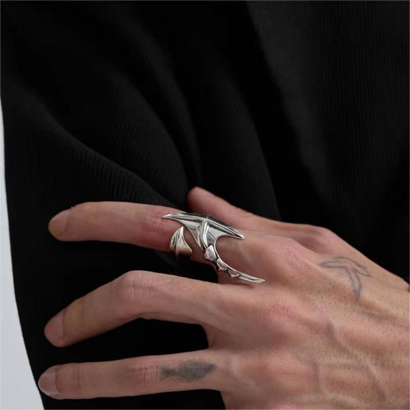 Cyberpunk Alien Düzensiz Yüzük - Street Fashion Rings incelemesi ve fiyatı